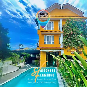  Villa Flamingo - Big With Balcony - Close To Old Town 200m & Temple Bridge - Large Outside Pool For Sun Bathing